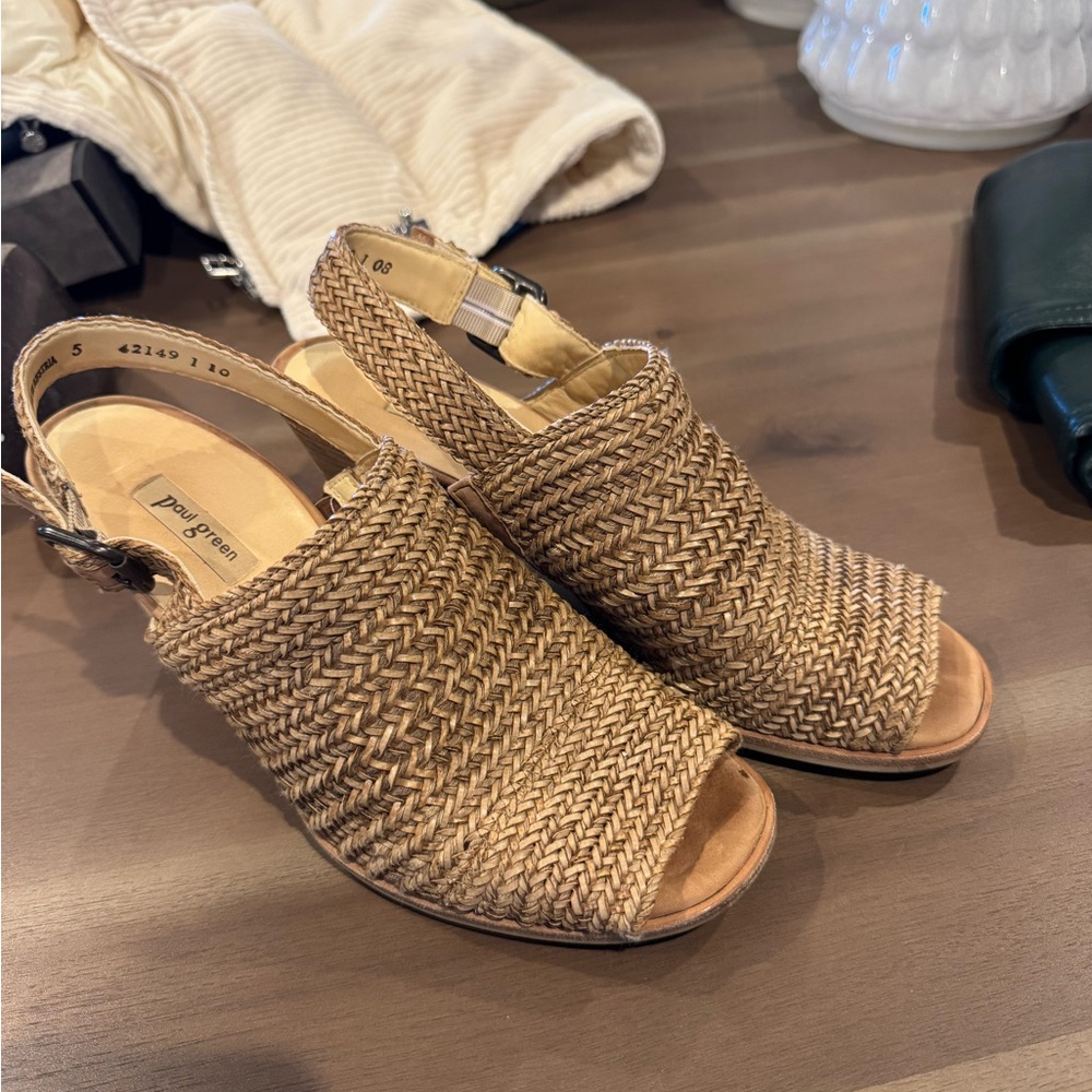 PAUL GREEN LOVELY WOVEN SANDAL - Picture 5 of 13